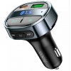 FM-трансмиттер Hoco E70 PD30W+QC3.0 car BT FM transmitter Black (E70)