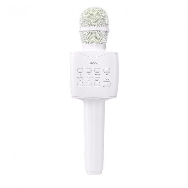 Микрофон Hoco BK5 Cantando karaoke microphone White (BK5)