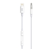 Кабель XO NB-R192A Lightning to 3.5mm 1M White (NB-R192A)