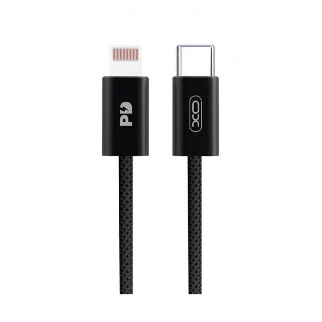 Кабель XO NB-Q206A Lightning to TYPE-C 20W Black