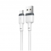 Кабель XO NB208 Liquid Silicone Data Micro Cable White (NB208)