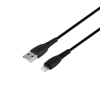 Кабель XO NB-P163  2.4A USB cable for Lightning  1M Black (NB-P163)