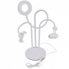 Кольцевая лампа+Холдер для смартфона и микрофона XO BGD006/LS-90 White (BGD006)