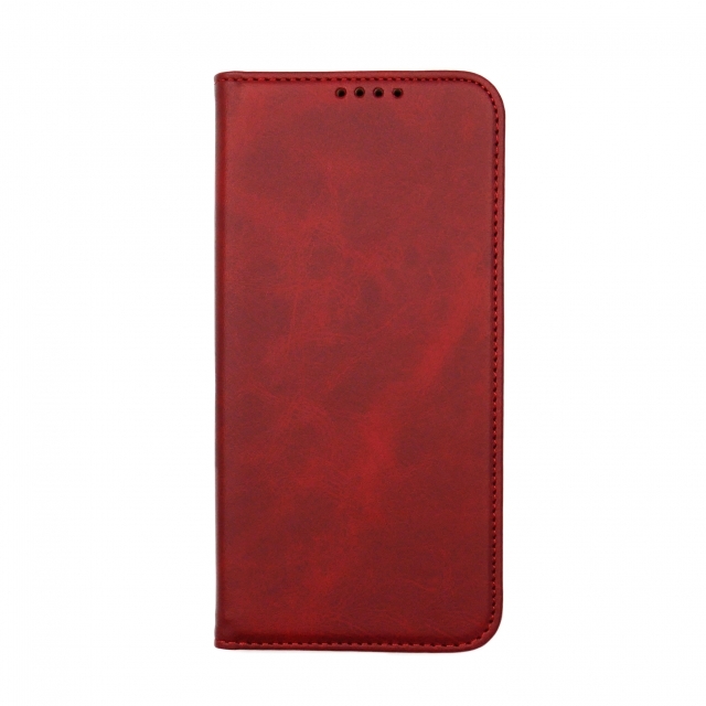 Чехол-книжка Premium Xiaomi Redmi 10C/Poco C40 Dark Red