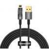 Кабель Baseus Explorer Series Auto Power-Off Fast Charging Data Cable USB to Lightning 2.4A 2m Black (CATS000501)