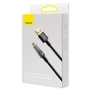 Кабель Baseus Explorer Series Auto Power-Off Fast Charging Data Cable USB to Lightning 2.4A 2m Black (CATS000501)