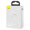 Кабель Baseus Superior Series Fast Charging Data Cable USB to Type-C 66W 2m White