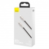 Кабель Baseus Cafule Series Metal Data Cable Type-C to Lightning PD 20W 2m Black (CATLJK-B01)