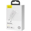 СЗУ Baseus Speed Mini Quick Charger 1C 20W EU White (CCFS-SN02)