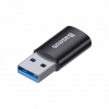 Адаптер Baseus Ingenuity Series Mini OTG Adaptor USB 3.1 to Type-C  Black (ZJJQ000101)