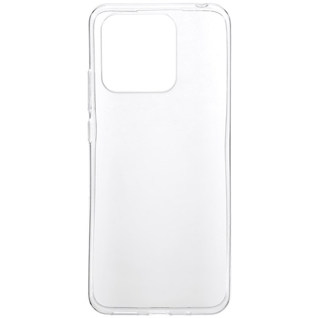 Чехол Silicone Case WS Xiaomi Redmi 10C/Poco C40 Прозрачный