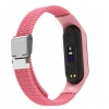 Ремешок Braided Buckle Mi Band 3/4/5/6/7 Pink (09)