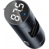 FM-трансмиттер Baseus Energy Column Car Wireless MP3 Charger Black (Уценка, мятая упаковка)