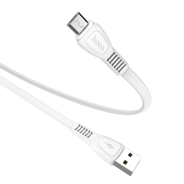 Кабель Hoco X40 Noah charging data cable for Micro White (X40)