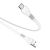 Кабель Hoco X40 Noah charging data cable for Micro White (X40)