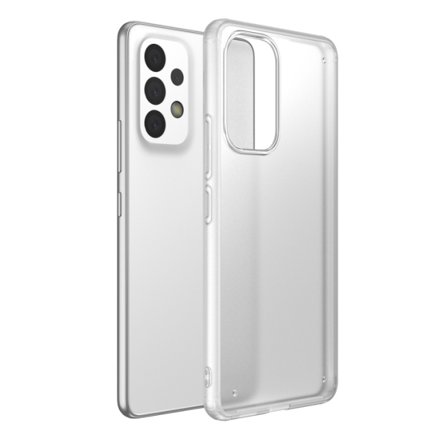 Чохол Silicone Case WS Samsung A73 5G (A736) Прозорий