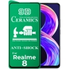 Защитное стекло Ceramic Realme 8/8 Pro Black