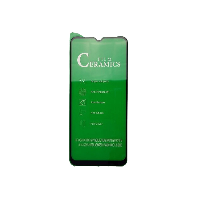 Захисне скло Ceramic Xiaomi Redmi A1/A1+/A2/A2+/9A/9C/10A/Poco C3/Poco C31/Poco C50 Black