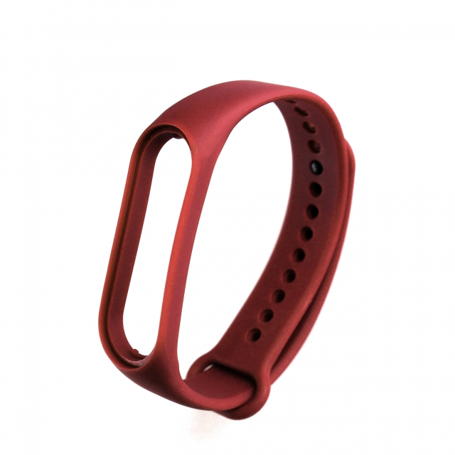 Ремешок Silicone Mi Band 7 Burgundy (27)