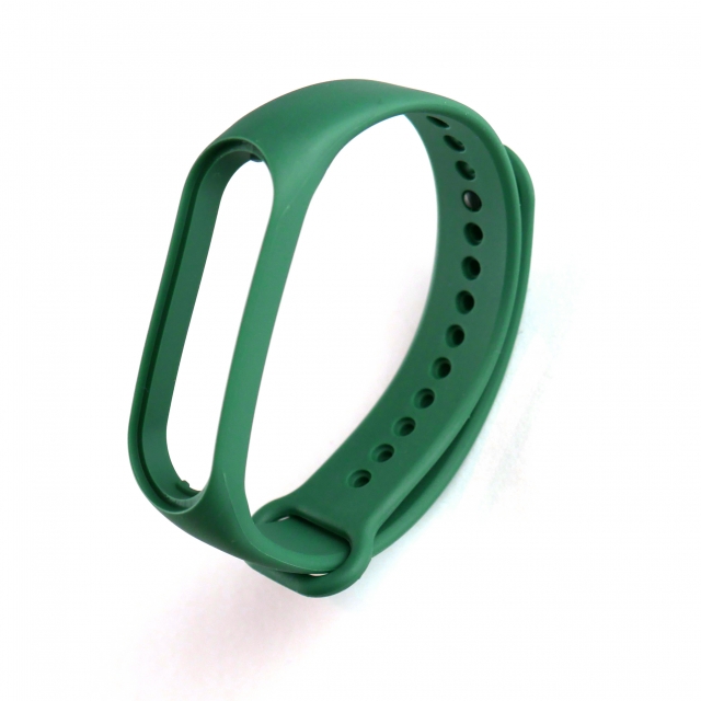 Ремешок Silicone Mi Band 7 Dark Green