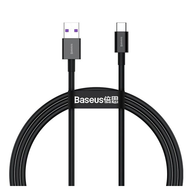Кабель Baseus Superior Series Fast Charging Data Cable USB to Type-C 66W 2m Black