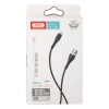 Кабель XO NB-Q165 3A fast charging  usb cable Lightning Black (NB-Q165)