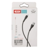 Кабель XO NB-Q165 3A fast charging usb cable micro Black