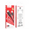 Кабель Hoco X88 Gratified charging data cable for Lightning Black (X88)