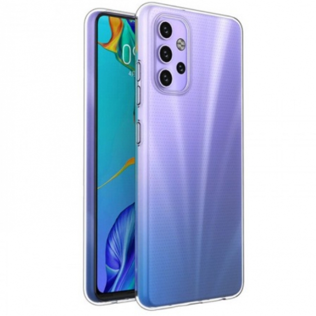 Чехол Silicone Case WS Samsung A32 5G (A326) Прозрачный