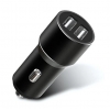АЗП XO CC46 QC3.0 18W car charger with Type-c cable Gray
