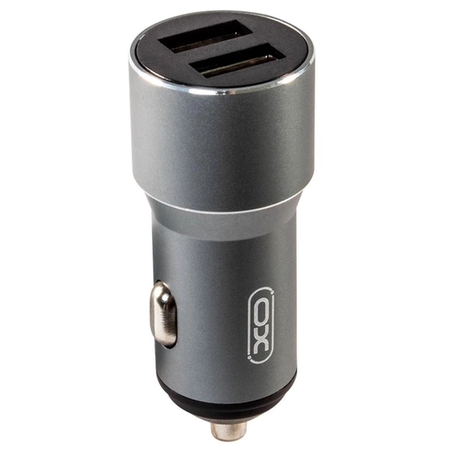 АЗУ XO CC30 Metal car charger Gray (CC30)