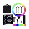 RGB лампа 45 см MJ18 Кільцева Black