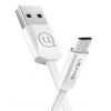Кабель USAMS SJ201 U2 Micro Flat Data Cable 1.2M White (SJ201)