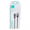 Кабель USAMS SJ543 U78 Lightning Digital Display Charging & Data Cable 1.2M Black (SJ543)