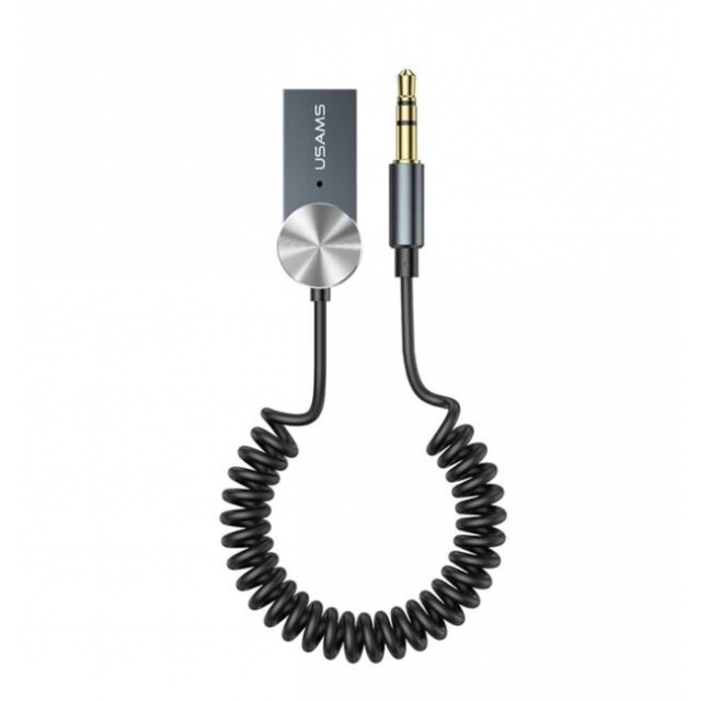Bluetooth ресивер USAMS SJ464 Car Wireless Audio Receiver Tarnish (SJ464)