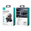 Холдер USAMS CD164 Transparent Magnetic Car Wireless Charger Transparent (CD164)