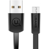 Кабель USAMS SJ201 U2 Micro Flat Data Cable 1.2M Black
