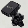 Холдер XO C123 Air outlet square magnetic Black (C123)