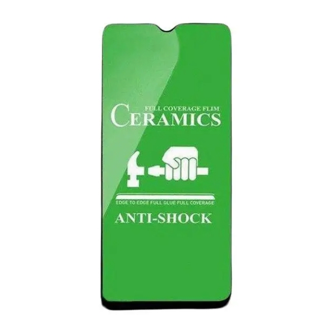 Защитное стекло Ceramic Samsung A14/M14/F14 Black