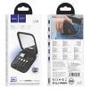 Набор адаптеров Hoco U114 Treasure box storage charging data cable set Black (U114)