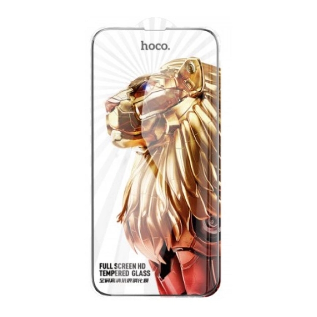 Захисне скло Hoco Full screen HD tempeRed glass set for iPhone12 Pro Max ( G9 ) Black