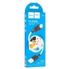 Кабель Hoco X90 Cool silicone charging data cable for Lightning White