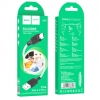 Кабель Hoco X90 Cool silicone charging data cable for Micro White