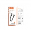 Кабель Hoco U107 Type-C male to Lightning female adapter cable (L-0.1m) Black
