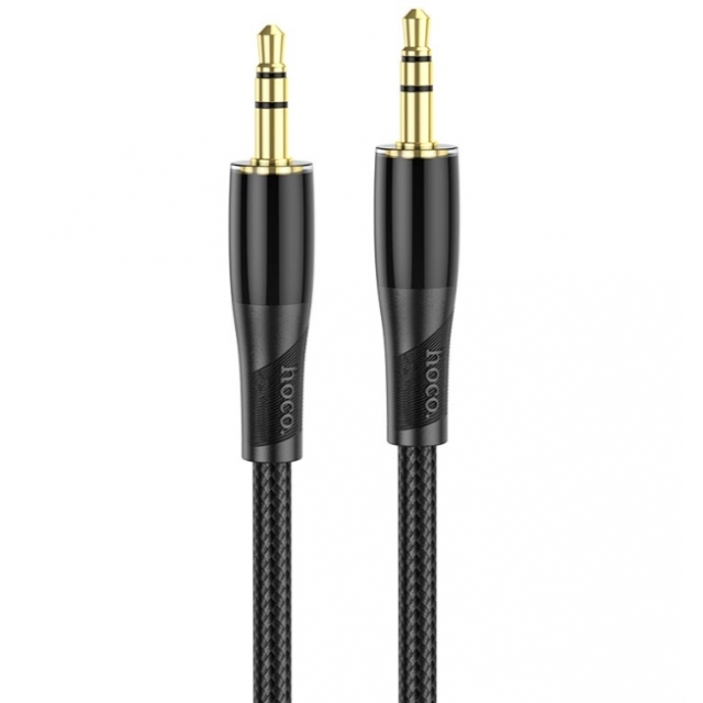 Кабель Hoco UPA25 Transparent Discovery Edition AUX audio cable Black