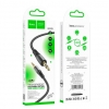 Кабель Hoco UPA25 Transparent Discovery Edition AUX audio cable Black (UPA25)