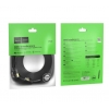Патч-корд Hoco US07 General pure copper flat network cable (L-10M) Black (US07)