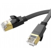 Патч-корд Hoco US07 General pure copper flat network cable (L-20M) Black (US07)