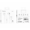 Наушники Hoco M101 Crystal joy Type-C wire-controlled digital earphones with microphone White (M101)