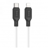 Кабель Hoco X90 Cool silicone PD charging data cable for Lightning White (X90)